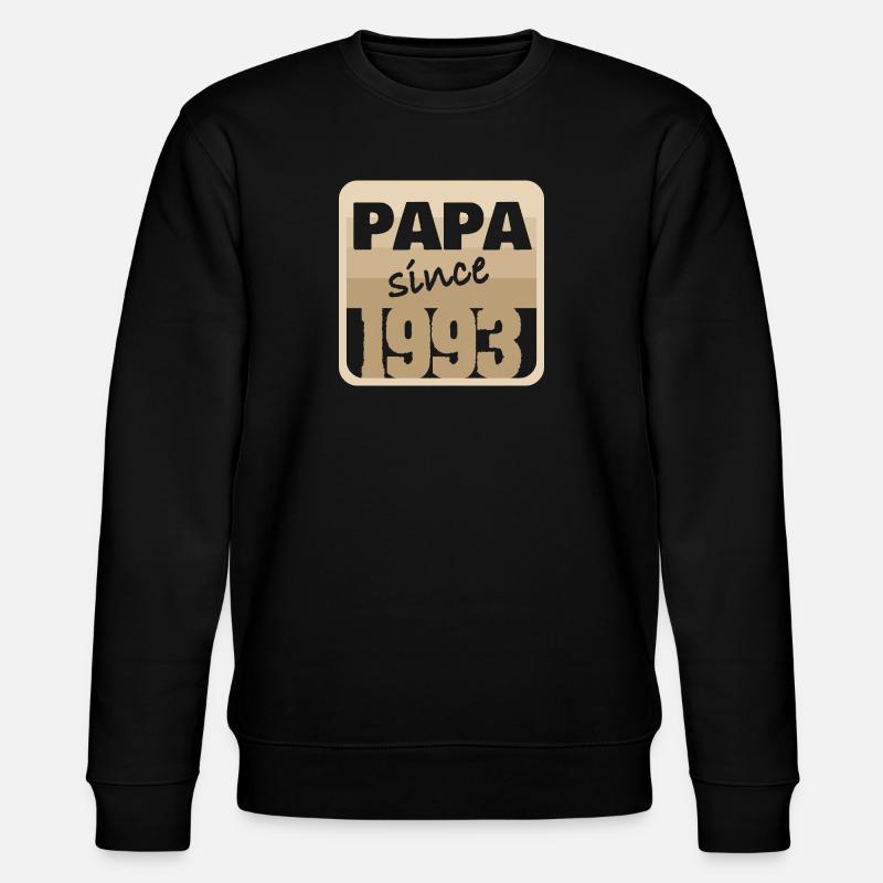 Father's Day 1993 - Stanley/Stella CHANGER Unisex Organic Sweatshirt - black