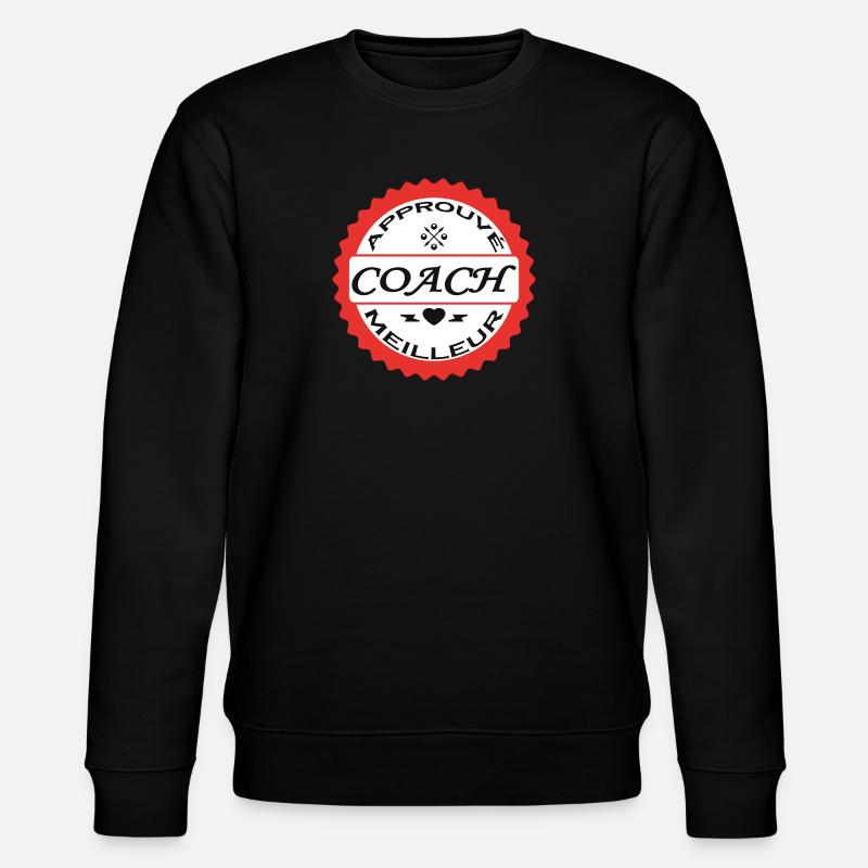Bewährter bester COACH - Stanley/Stella Unisex Bio-Sweatshirt CHANGER  - Schwarz