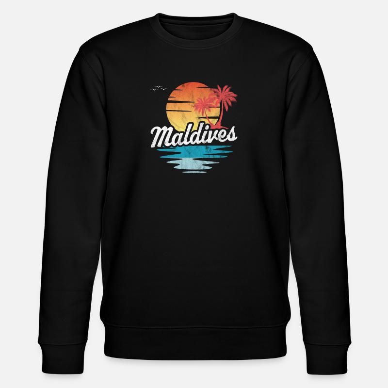 Maldives - Sweat bio CHANGER Stanley/Stella Unisexe - noir