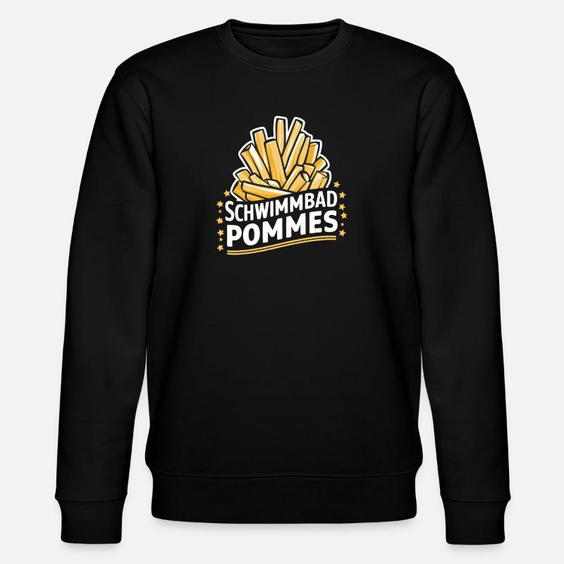 Frites, frites, restauration rapide - Sweat bio CHANGER Stanley/Stella Unisexe - noir
