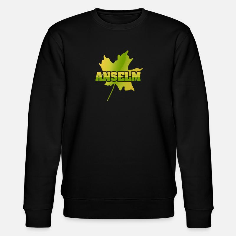 Anselm Anselm - Stanley/Stella Unisex Bio-Sweatshirt CHANGER  - Schwarz