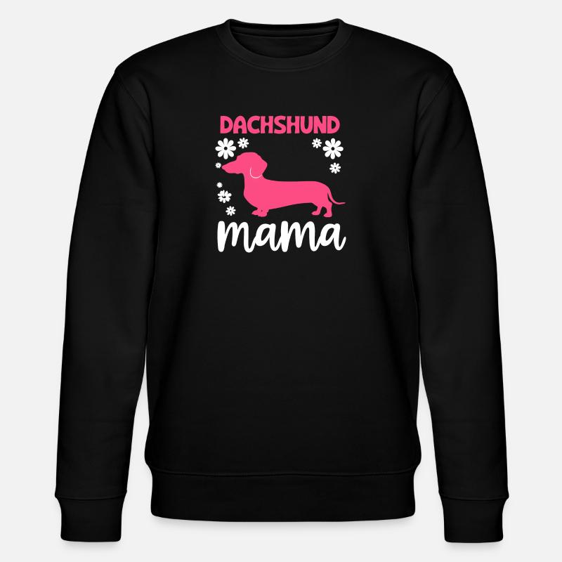 Chien teckel - Sweat bio CHANGER Stanley/Stella Unisexe - noir