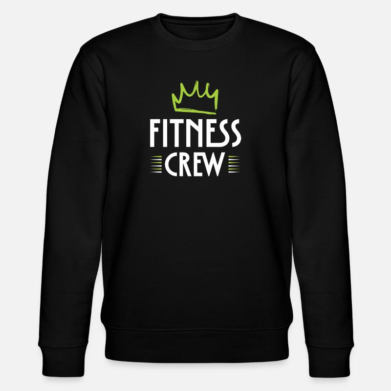 Équipe de conditionnement physique - Sweat bio CHANGER Stanley/Stella Unisexe - noir