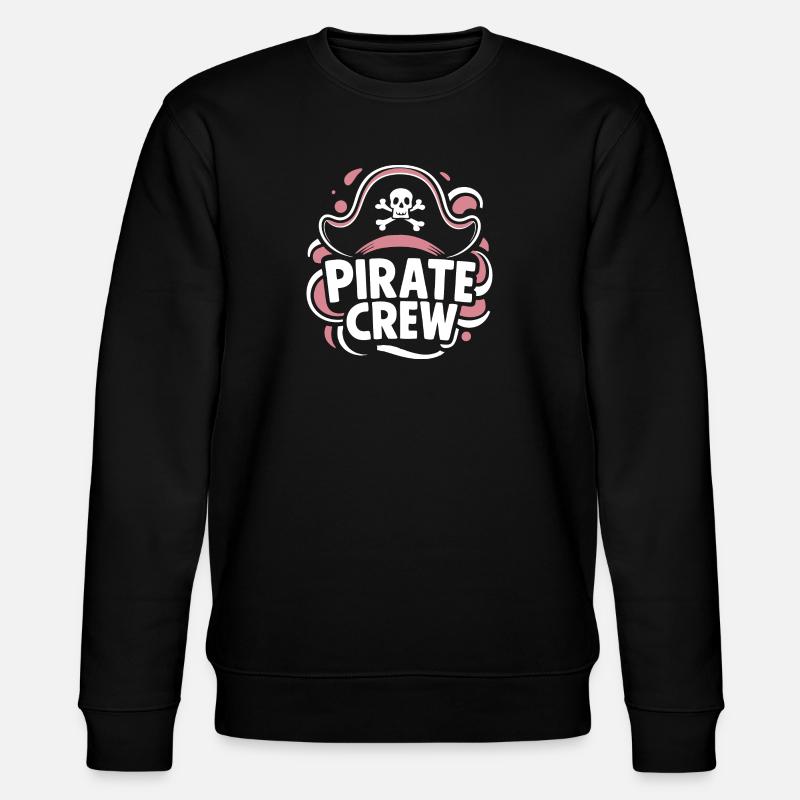 Pirate Pirate Carnival Halloween - Stanley/Stella CHANGER Unisex Organic Sweatshirt - black
