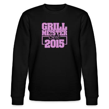 2015 - Stanley/Stella CHANGER Unisex Organic Sweatshirt - black - Front - Nik (191cm) & Marisol (170cm)