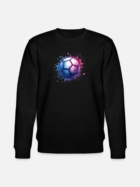 handball geschenkideen - handballer - Stanley/Stella Unisex Bio-Sweatshirt CHANGER  - Schwarz