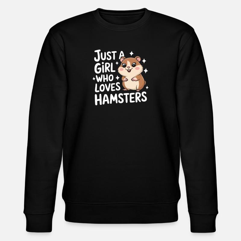 Hamster - Sweat bio CHANGER Stanley/Stella Unisexe - noir