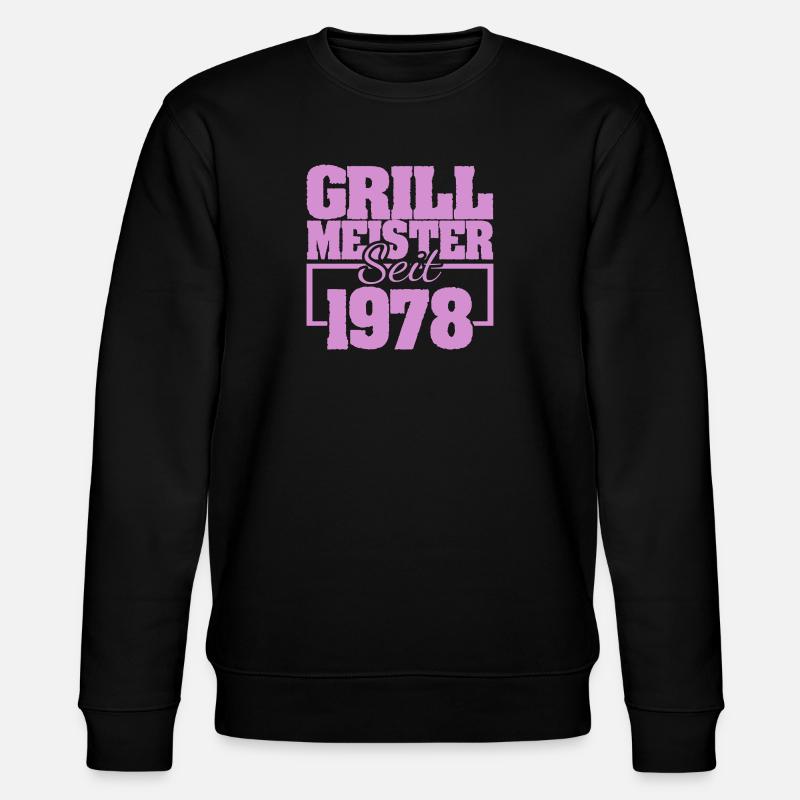 1978 - Stanley/Stella Unisex Bio-Sweatshirt CHANGER  - Schwarz
