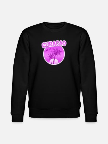 Geschenk für Curacao - Stanley/Stella Unisex Bio-Sweatshirt CHANGER - Schwarz