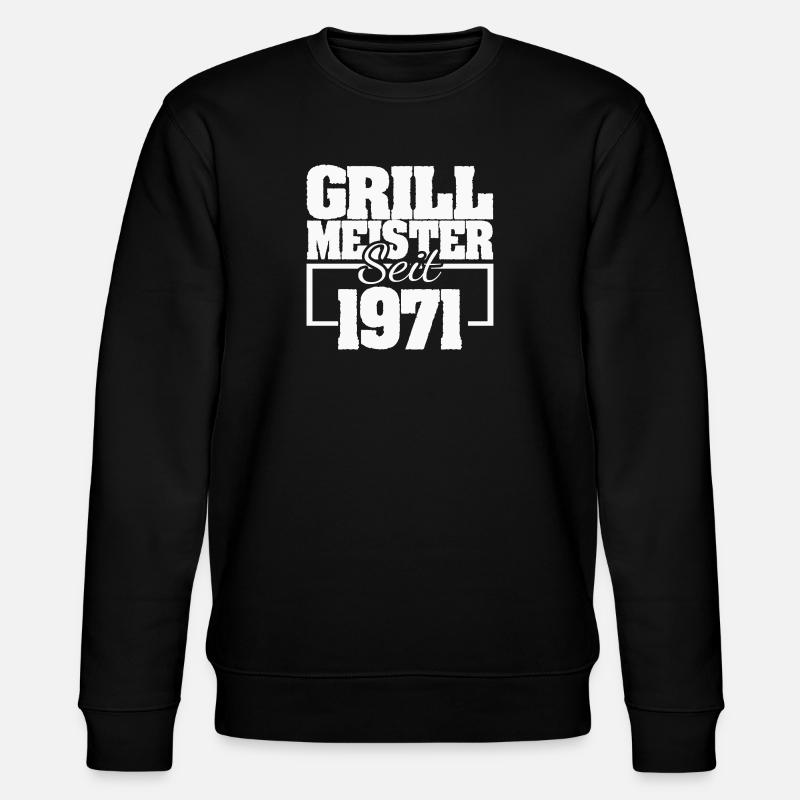 Barbecue 1971 - Sweat bio CHANGER Stanley/Stella Unisexe - noir