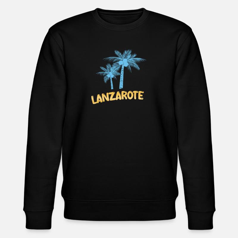 Lanzarote Lanzarote - Stanley/Stella Unisex Bio-Sweatshirt CHANGER  - Schwarz