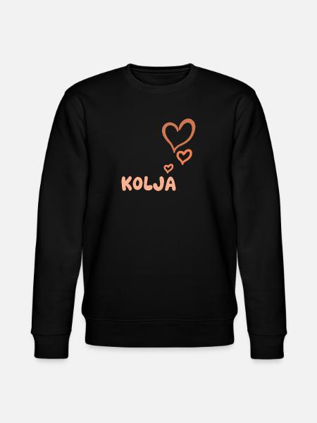 Gift for Kolja - Stanley/Stella CHANGER Unisex Organic Sweatshirt - black