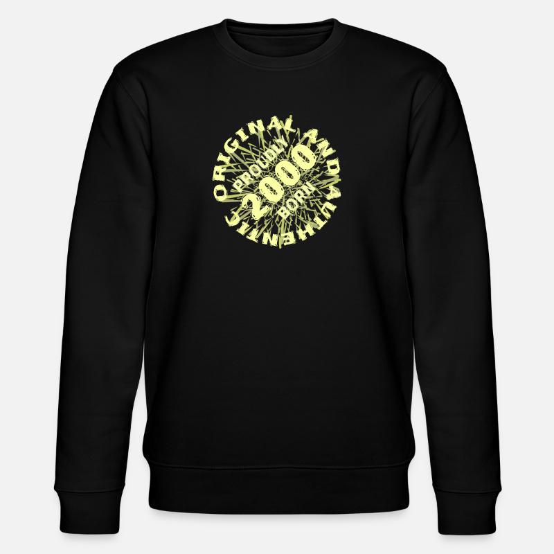 Original 2000 - Stanley/Stella CHANGER Unisex Organic Sweatshirt - black