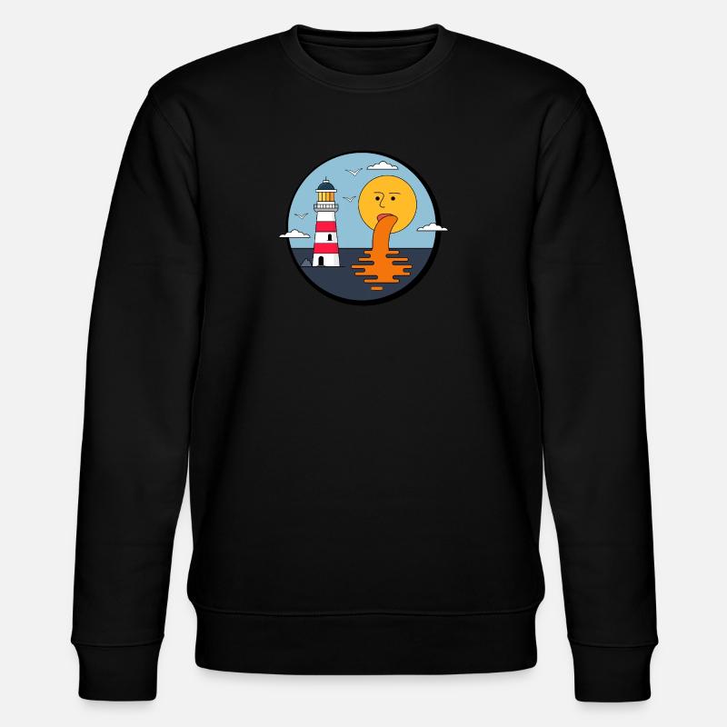 Phare et soleil - Sweat bio CHANGER Stanley/Stella Unisexe - noir