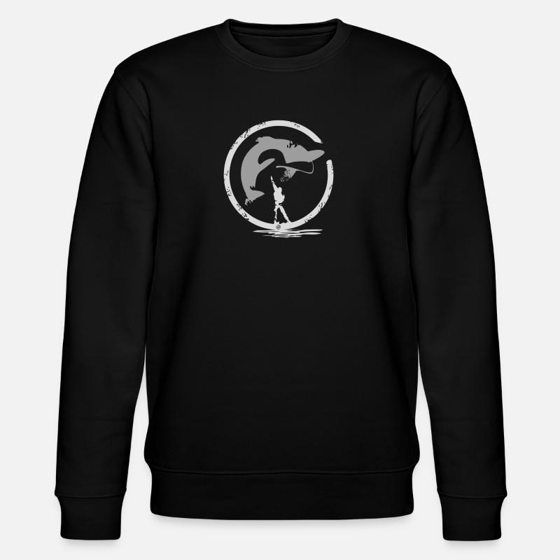 freeW - Stanley/Stella Unisex Bio-Sweatshirt CHANGER  - Schwarz