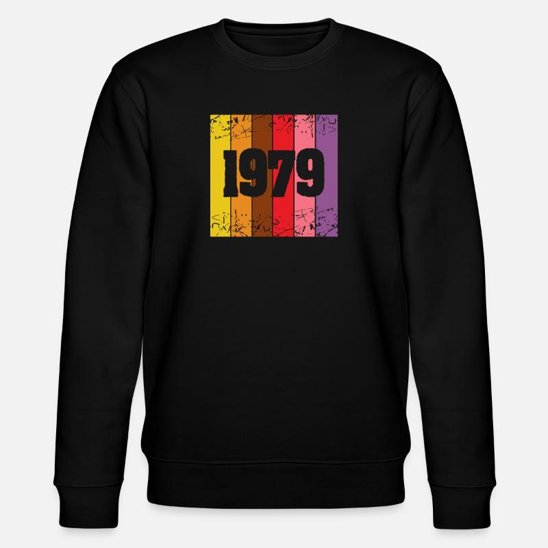 1979 - Stanley/Stella Unisex Bio-Sweatshirt CHANGER  - Schwarz