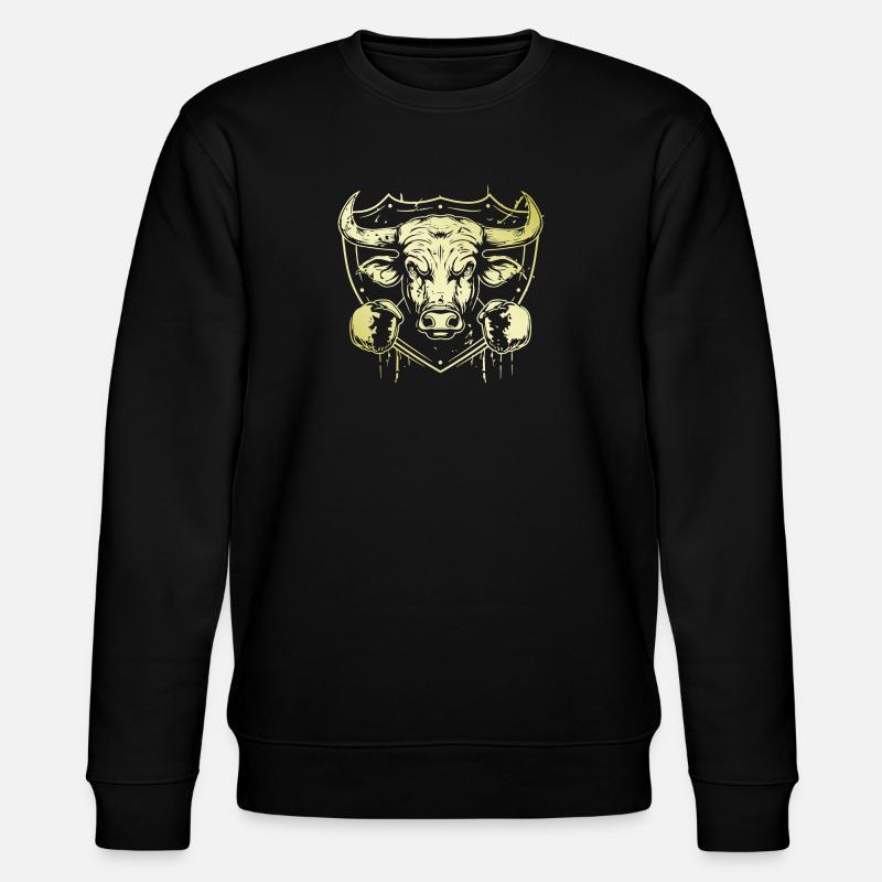 Bull Bull Boxer - Sweat bio CHANGER Stanley/Stella Unisexe - noir
