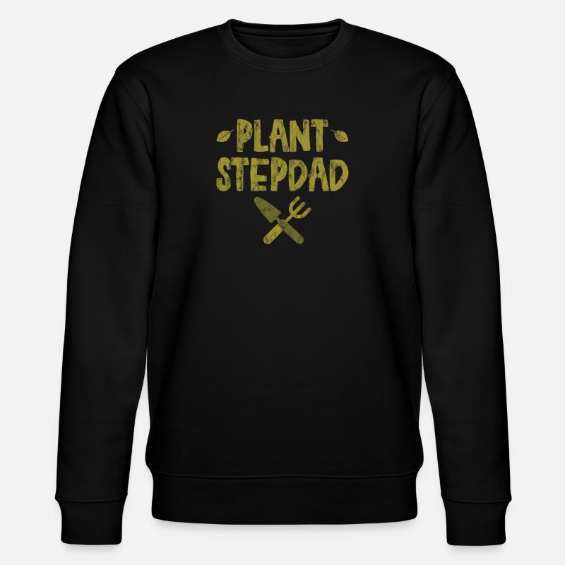 Plant Stepdad 3 - Stanley/Stella Unisex Bio-Sweatshirt CHANGER  - Schwarz