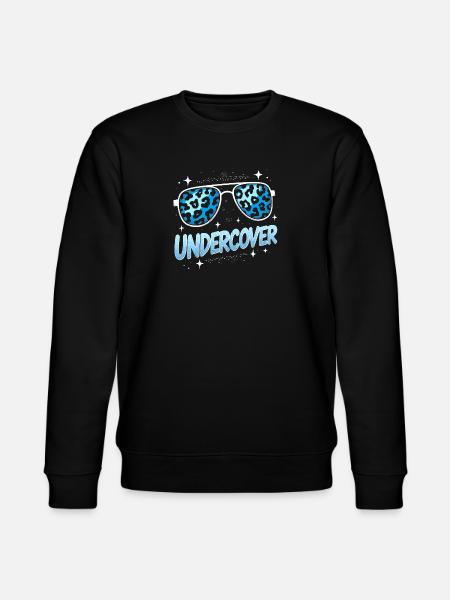 Undercover Speech - Sunglasses Design - Stanley/Stella CHANGER Unisex Organic Sweatshirt - black