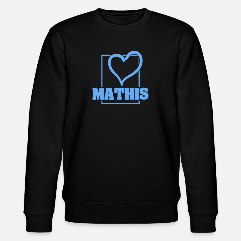 Bachelor Mathis - Stanley/Stella Unisex Bio-Sweatshirt CHANGER  - Schwarz