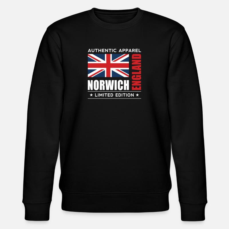 Norwich - Stanley/Stella CHANGER Unisex Organic Sweatshirt - black
