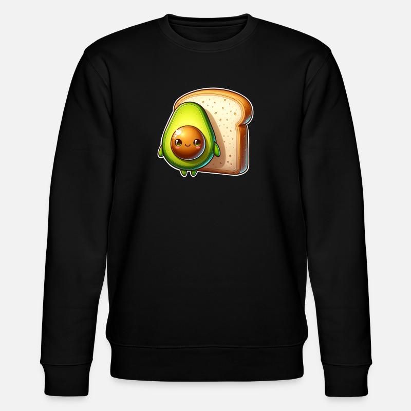 Toast à l’avocat - Sweat bio CHANGER Stanley/Stella Unisexe - noir
