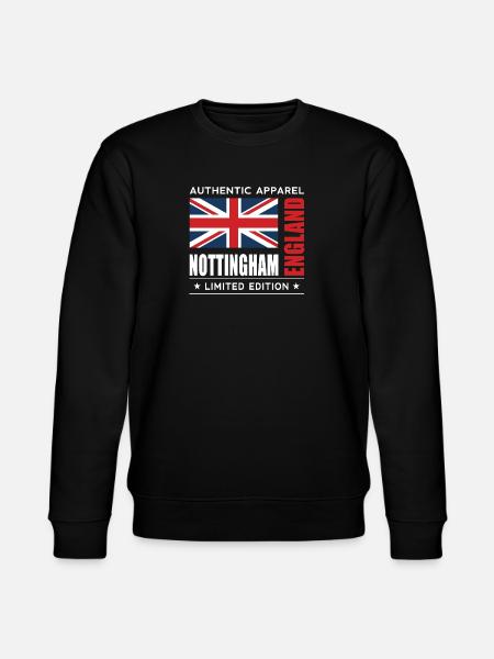 Nottingham - Stanley/Stella CHANGER Unisex Organic Sweatshirt - black