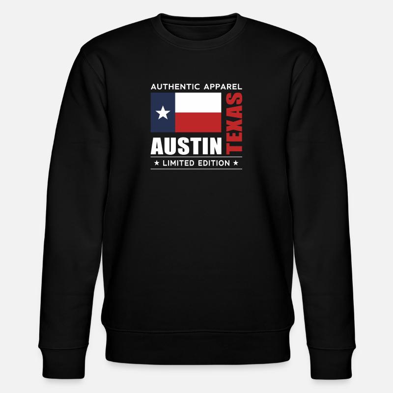 Austin - Stanley/Stella CHANGER Unisex Organic Sweatshirt - black