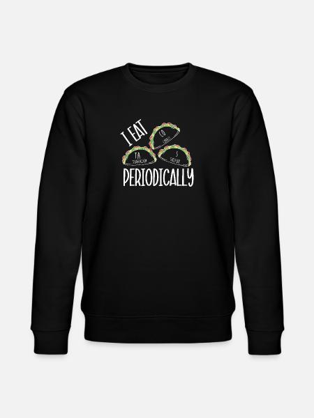 Periodic table - Stanley/Stella CHANGER Unisex Organic Sweatshirt - black