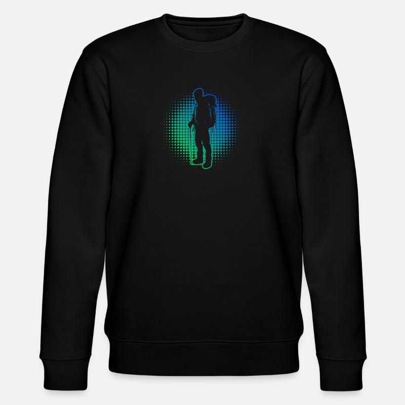 Escalade Bloc Grimpeurs Bloc Femmes - Sweat bio CHANGER Stanley/Stella Unisexe - noir