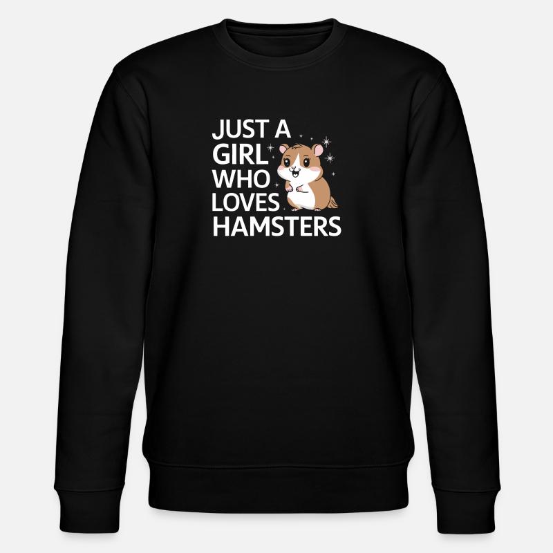 Hamster - Stanley/Stella CHANGER Unisex Organic Sweatshirt - black