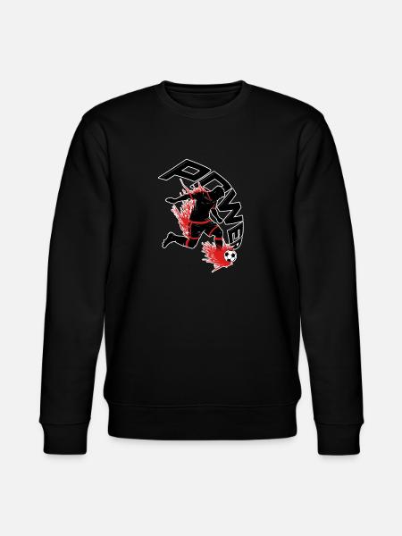 Football Power - Stanley/Stella CHANGER Unisex Organic Sweatshirt - black