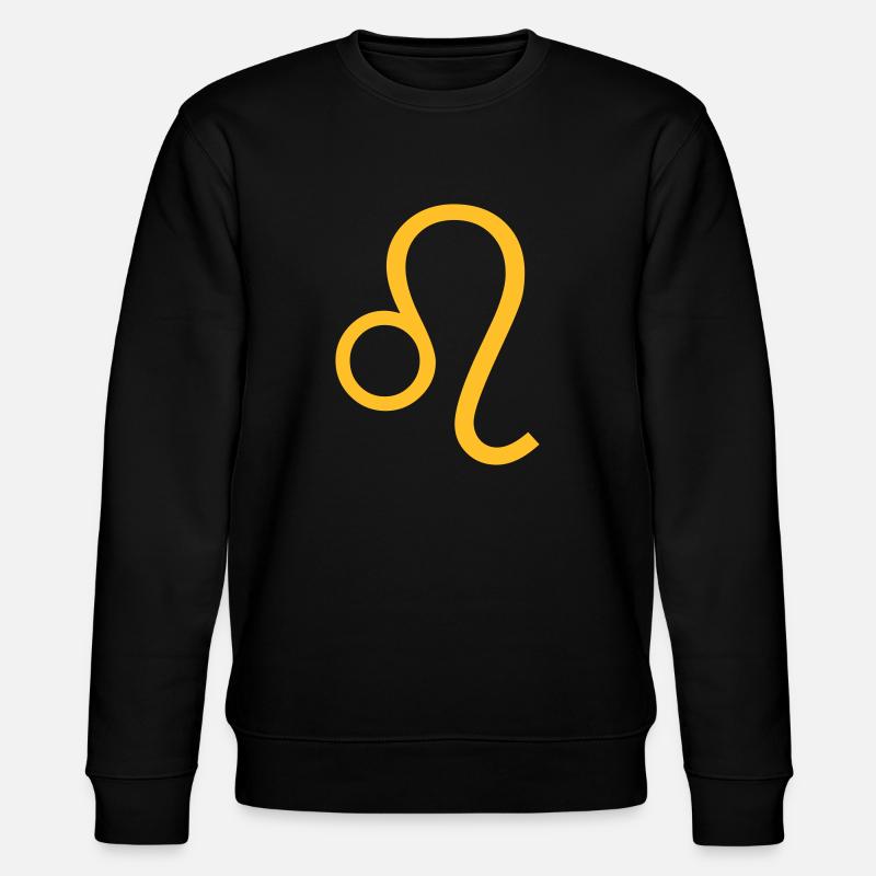 Sternzeichen: Löwe - Stanley/Stella Unisex Bio-Sweatshirt CHANGER  - Schwarz