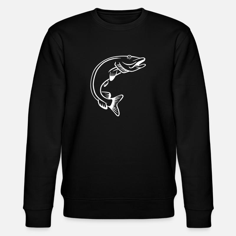 Pike - Stanley/Stella CHANGER Unisex Organic Sweatshirt - black