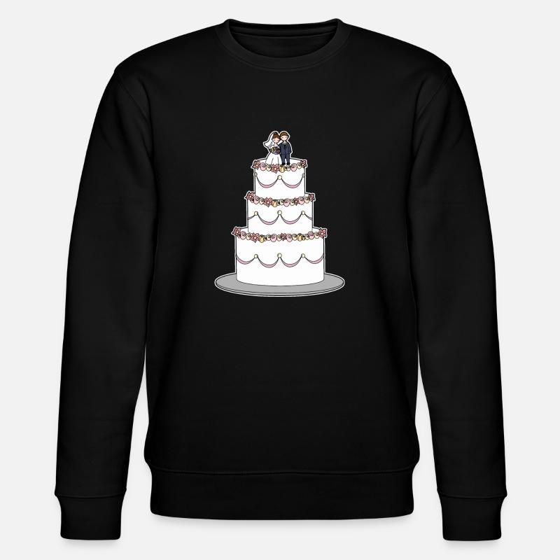 Gâteau de mariage - Sweat bio CHANGER Stanley/Stella Unisexe - noir