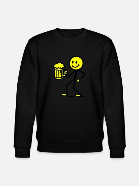Bière Stick Figure - Sweat bio CHANGER Stanley/Stella Unisexe - noir