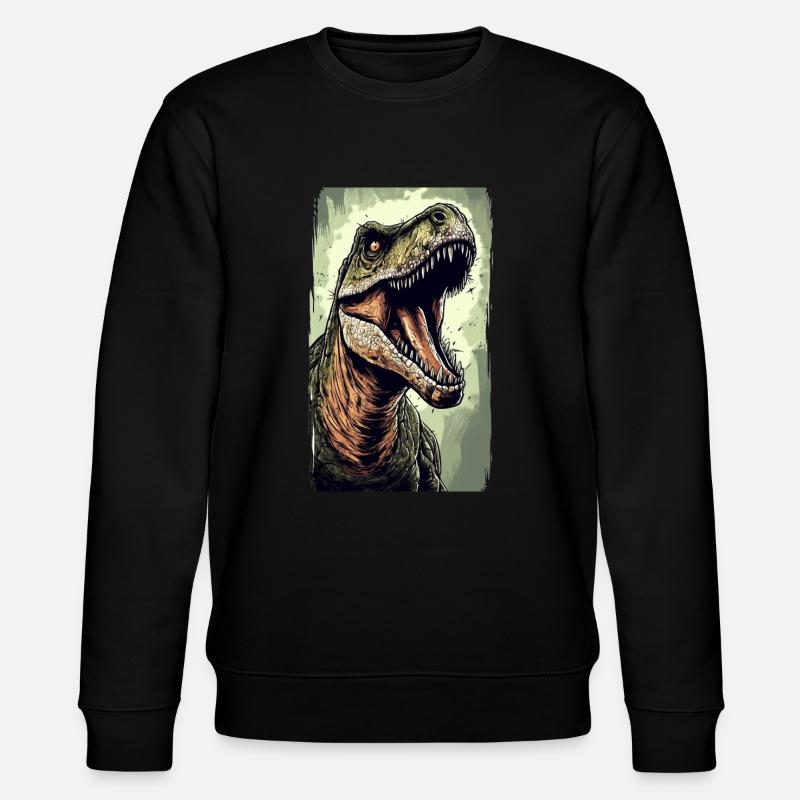 T-Rex - Sweat bio CHANGER Stanley/Stella Unisexe - noir