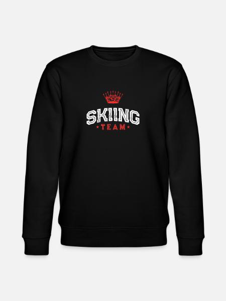 Équipe de ski - Sweat bio CHANGER Stanley/Stella Unisexe - noir