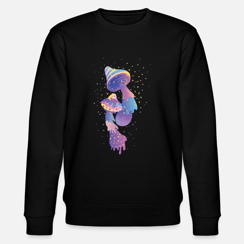 psychédélique - Sweat bio CHANGER Stanley/Stella Unisexe - noir