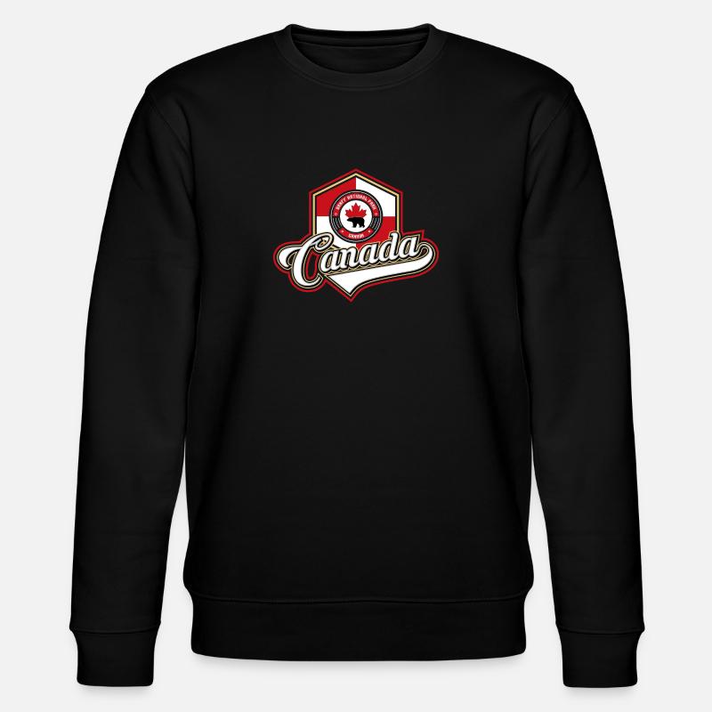 Canada - Stanley/Stella Unisex Bio-Sweatshirt CHANGER  - Schwarz