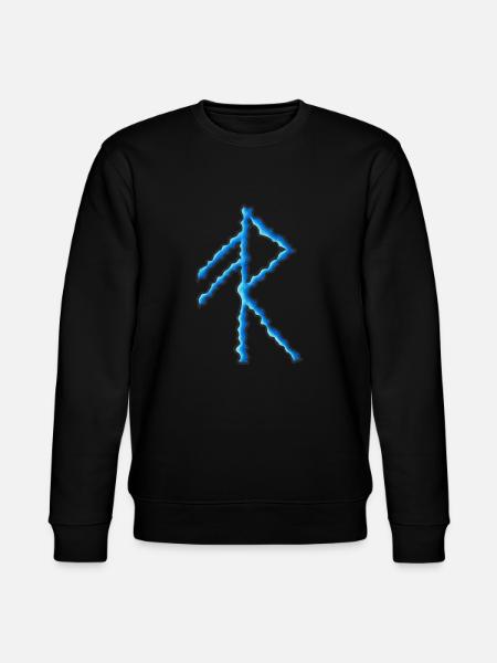 Norse Bindrune for Energy. - Stanley/Stella CHANGER Unisex Organic Sweatshirt - black