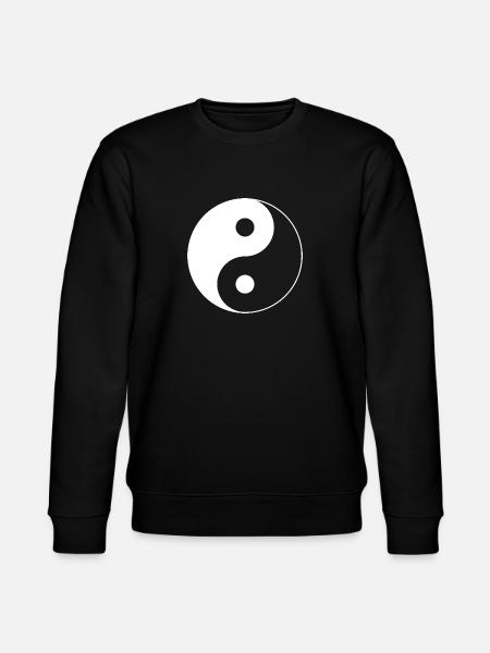 Yin Yang - Stanley/Stella Unisex Bio-Sweatshirt CHANGER - Schwarz