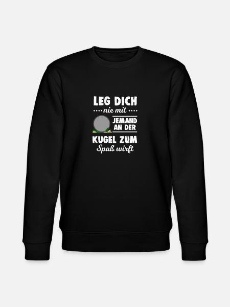 Kugelstoßen - Stanley/Stella Unisex Bio-Sweatshirt CHANGER - Schwarz