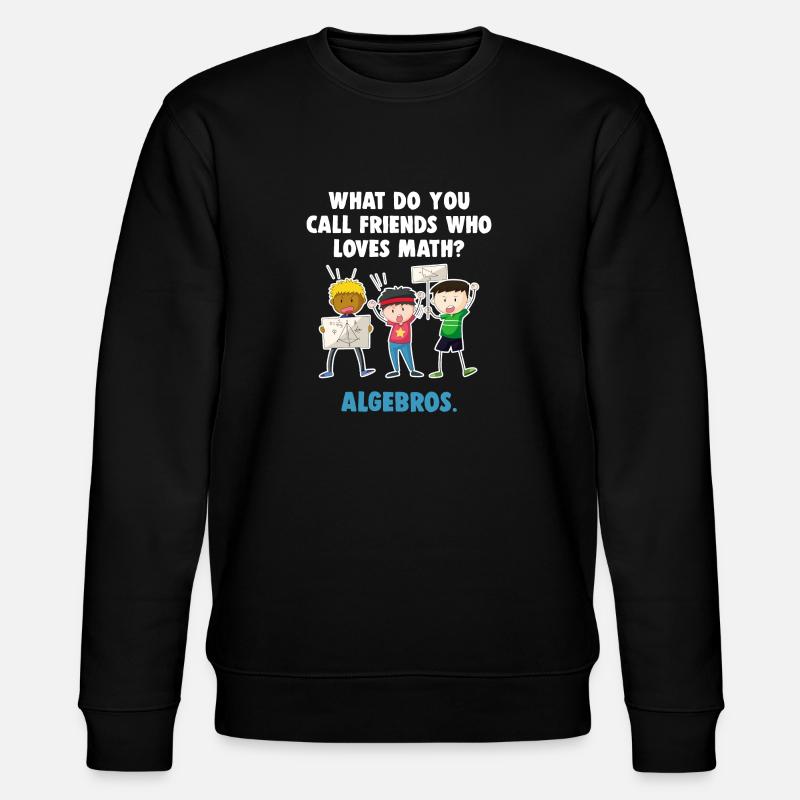 maths - Stanley/Stella CHANGER Unisex Organic Sweatshirt - black