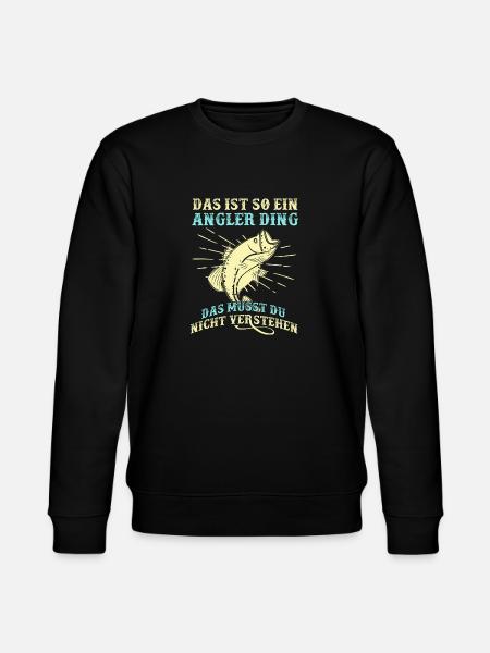 Angler - Stanley/Stella Unisex Bio-Sweatshirt CHANGER  - Schwarz