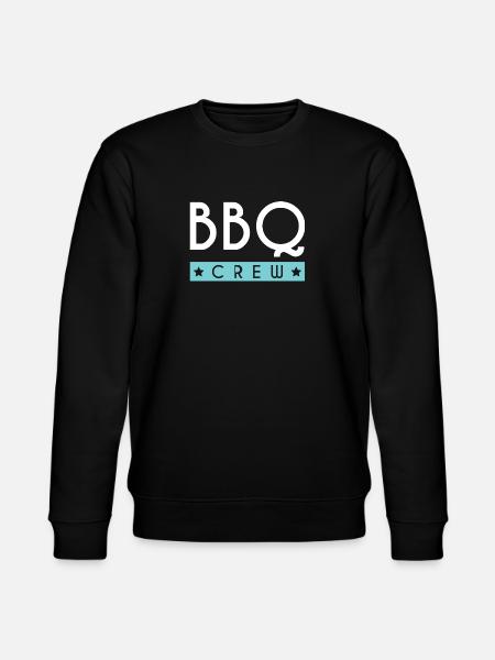 Bbq Crew - Stanley/Stella CHANGER Unisex Organic Sweatshirt - black