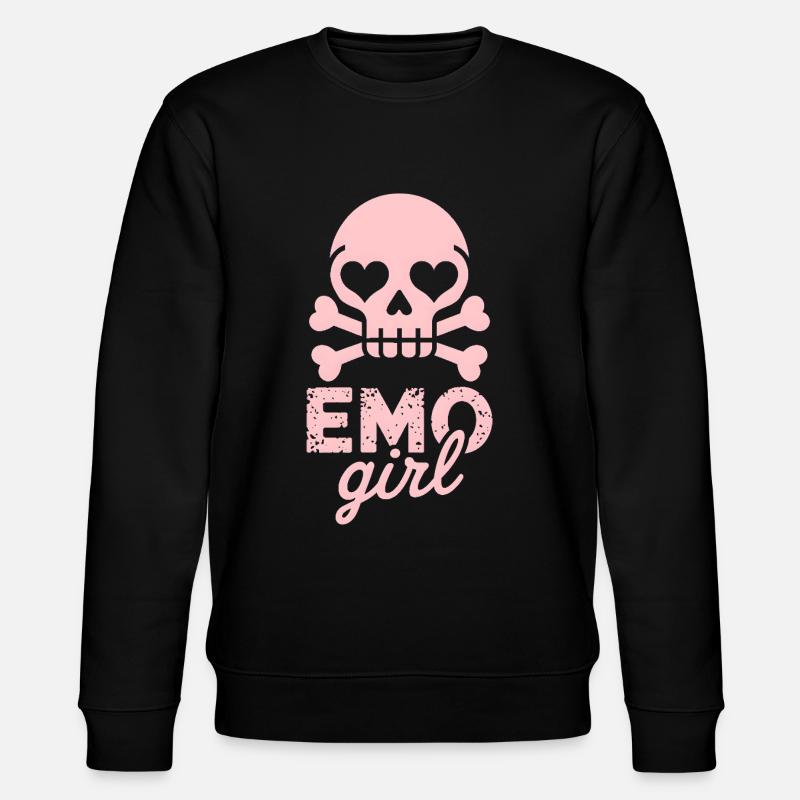 Fille emo ! - Sweat bio CHANGER Stanley/Stella Unisexe - noir