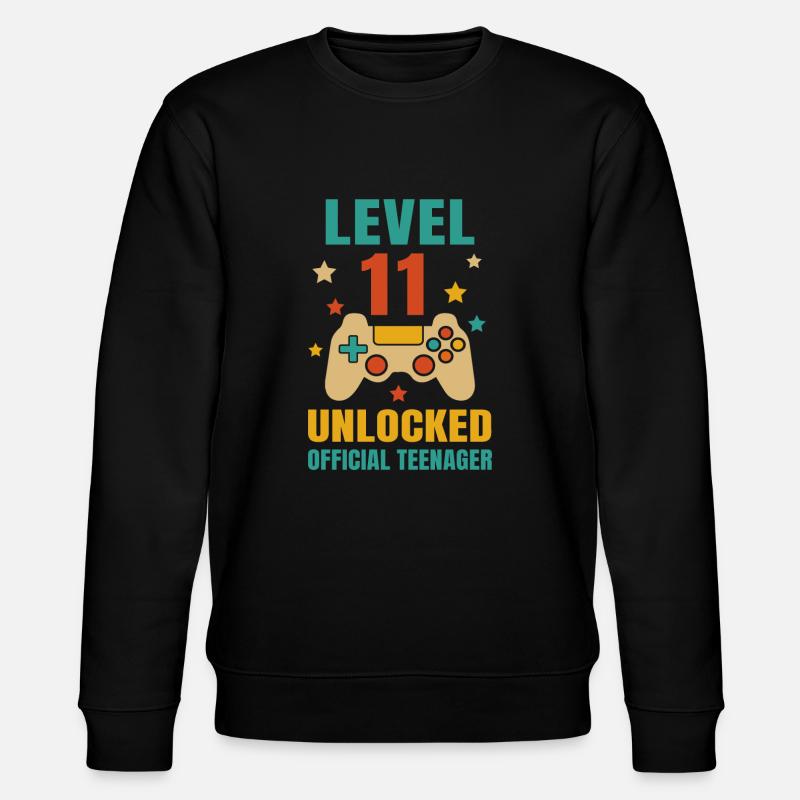 11e anniversaire - Sweat bio CHANGER Stanley/Stella Unisexe - noir