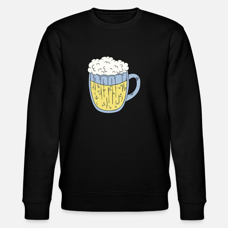 verre à bière - Sweat bio CHANGER Stanley/Stella Unisexe - noir