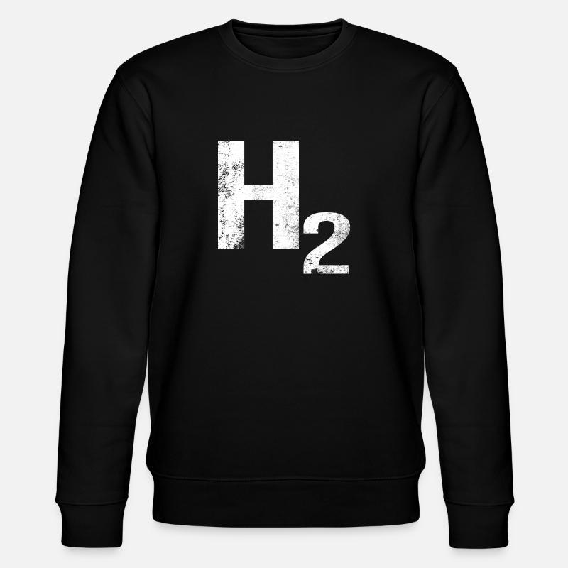 H2 Hydrogène - Sweat bio CHANGER Stanley/Stella Unisexe - noir